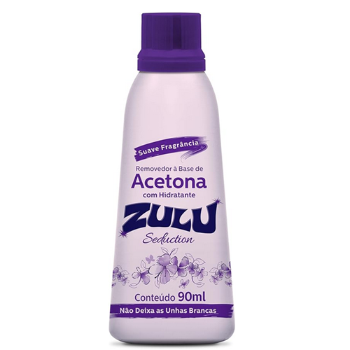 Zulu - Removedor De Esmalte Zulu 90Ml Seduction - Roxo