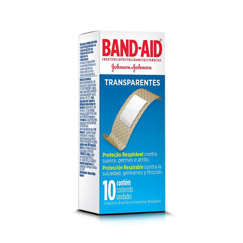 Band-Aid Curativos Adesivos Regular 10 Unidades